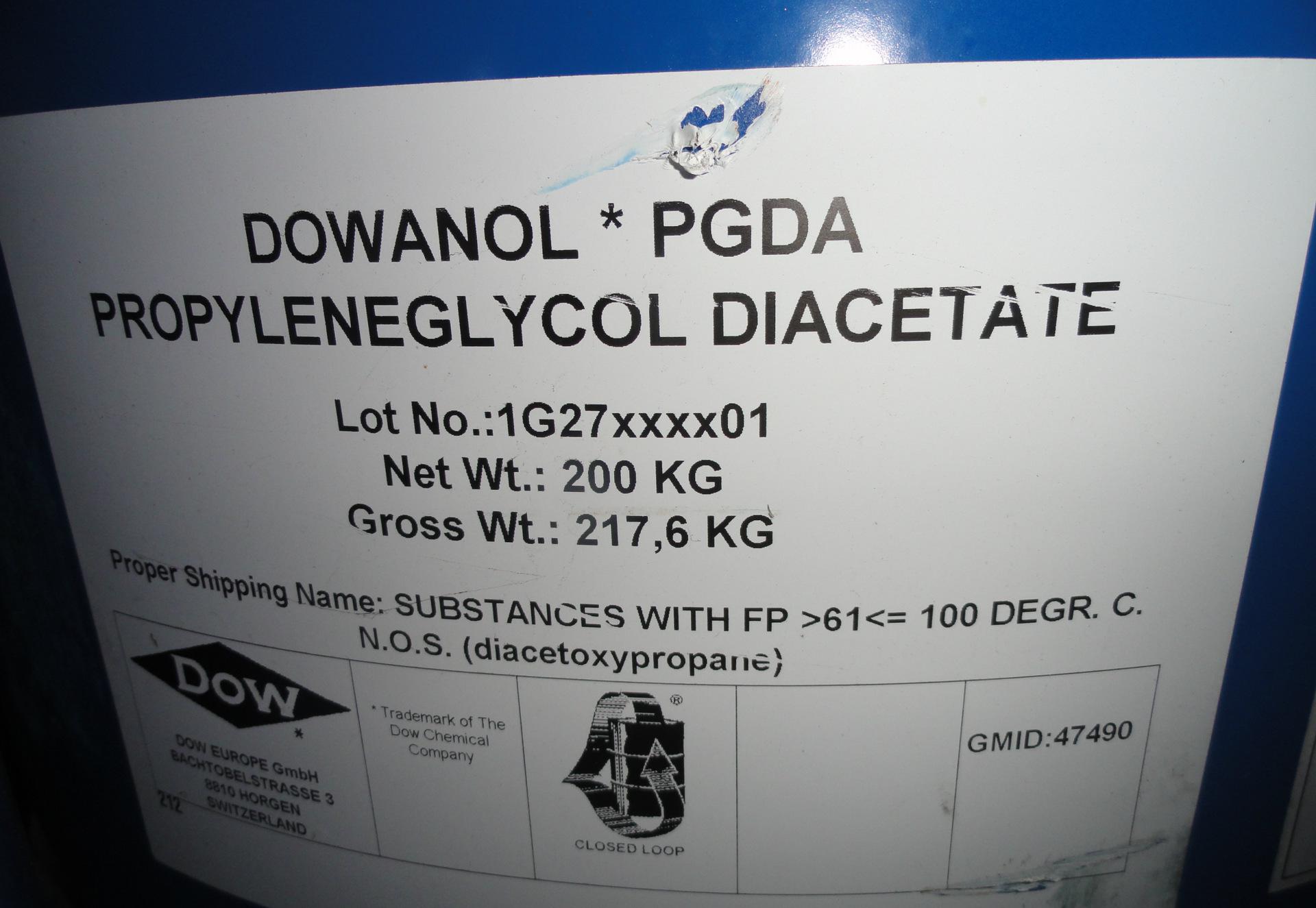 美国陶氏DOW丙二醇二醋酸酯PGDA（CAS号：623-84-7）