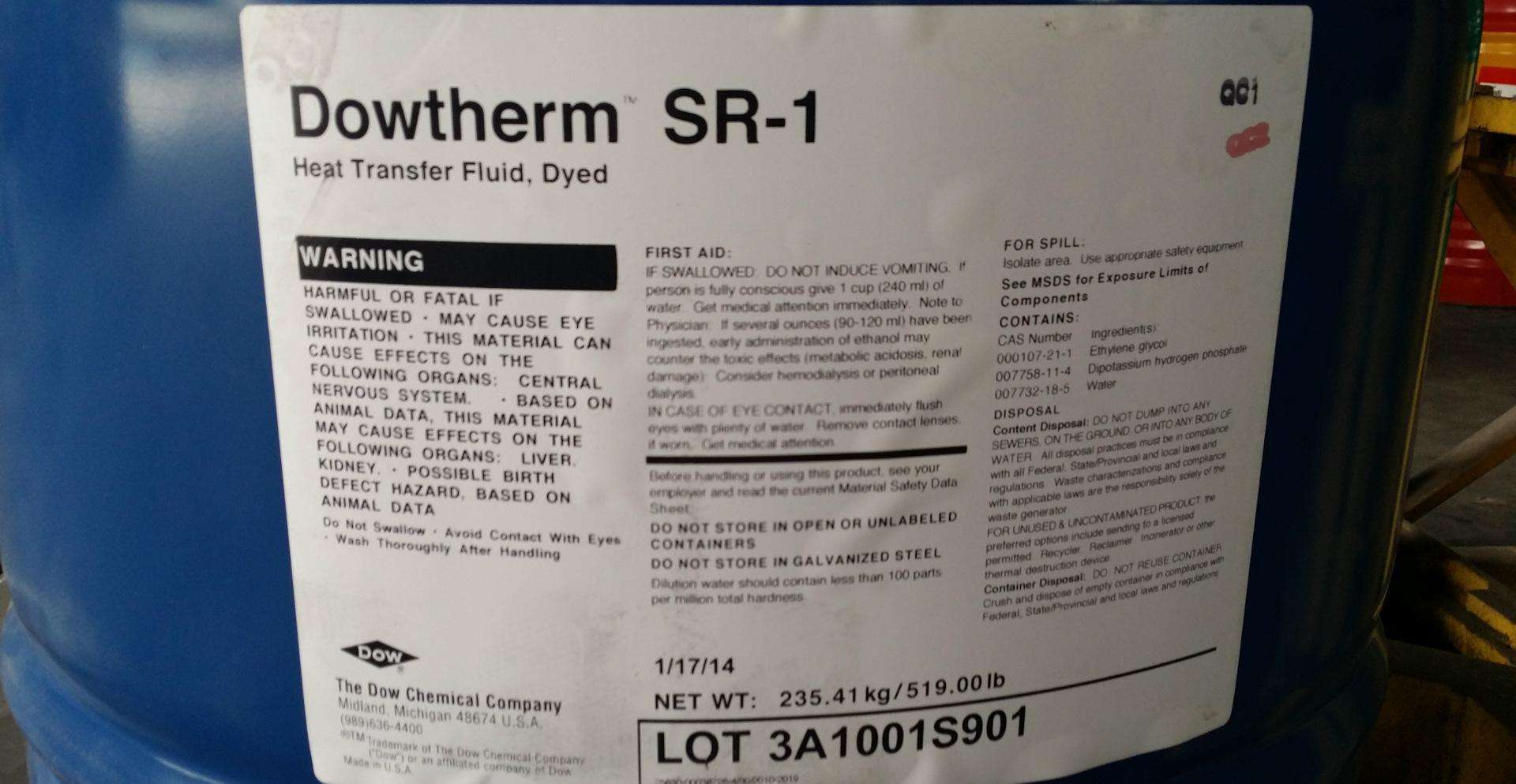 美国陶氏防冻液Dowtherm SR-1/陶氏主轴冷却液 激光机专用防冻液 制冷液供应