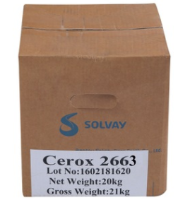 索尔维solvay 氧化铈抛光粉 cerox 2663
