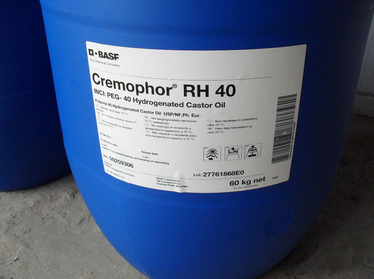 巴斯夫Cremophor RH40香精增溶剂