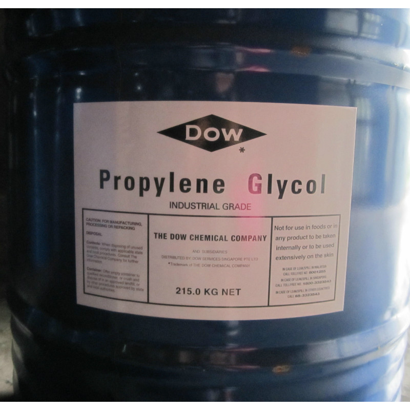 美国陶氏1.2丙二醇PG工业级 原装 Propylene Glycol